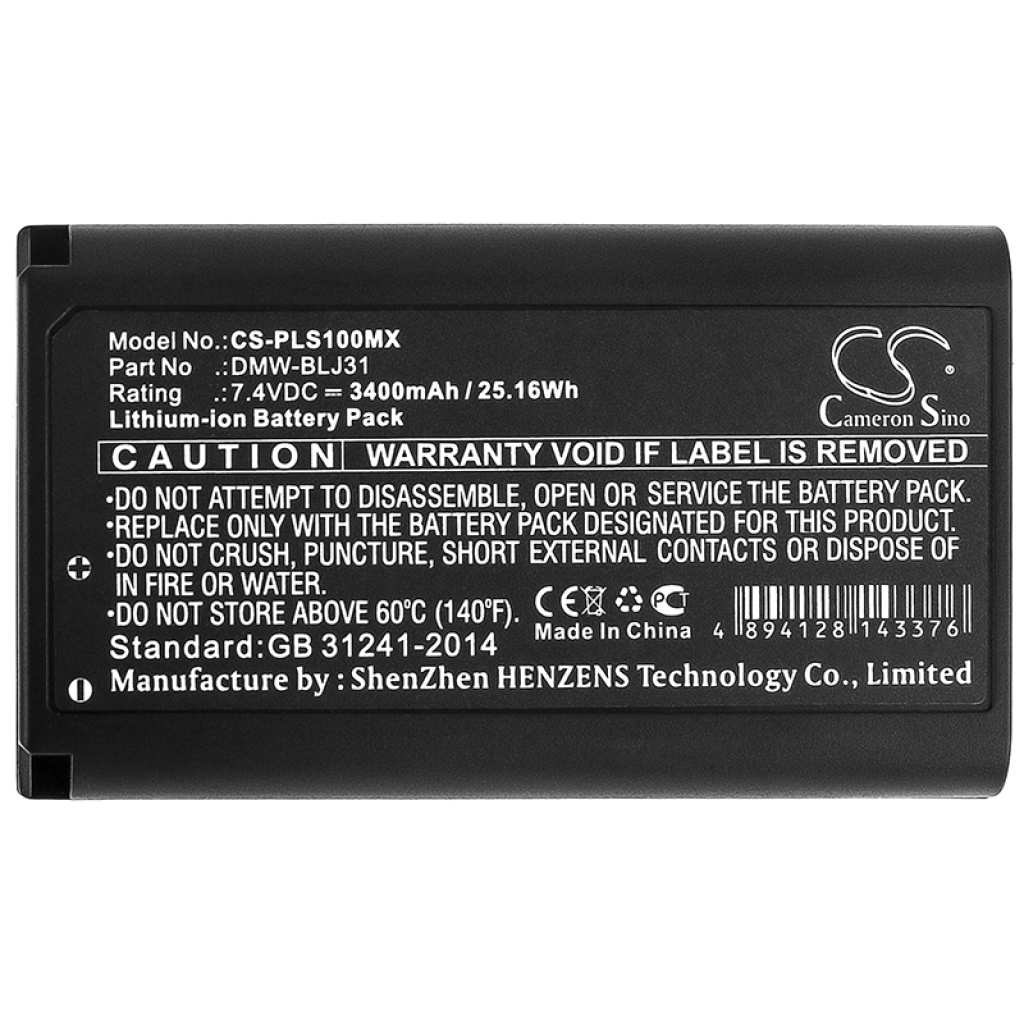 Baterías Sustituye DMW-BLJ31E