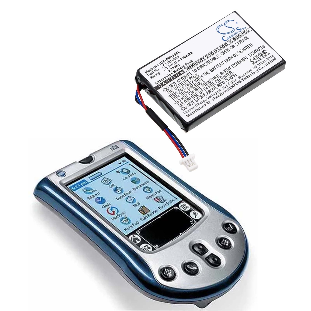 Batería de la tableta Palm CS-PM130SL