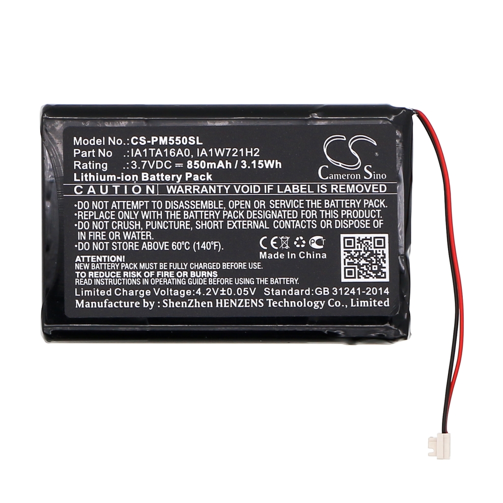 Batería de la tableta Palm Tungsten T1