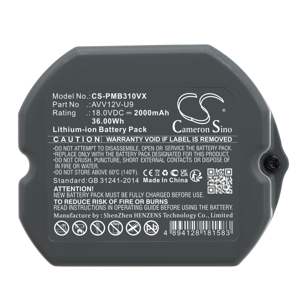 Batería de vacío Panasonic CS-PMB310VX