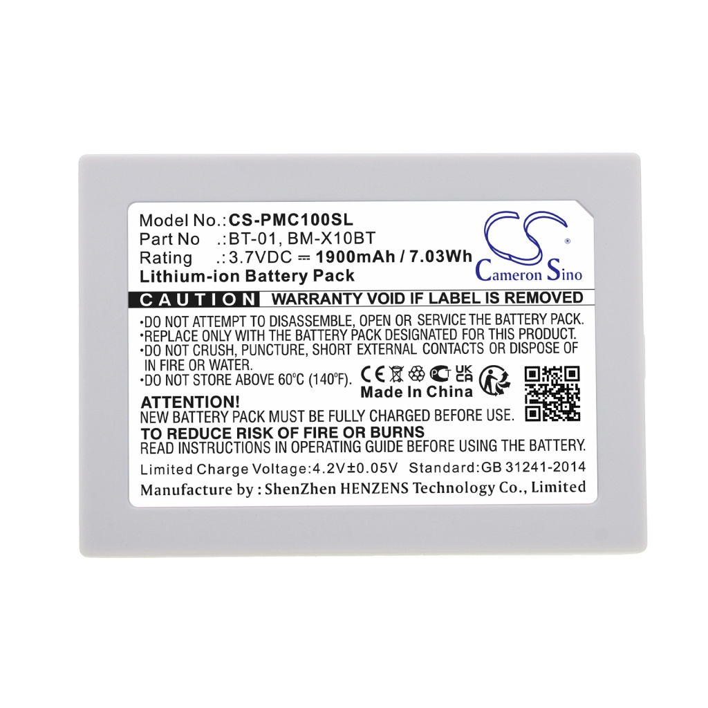 Batería para auriculares inalámbricos Pliant CS-PMC100SL