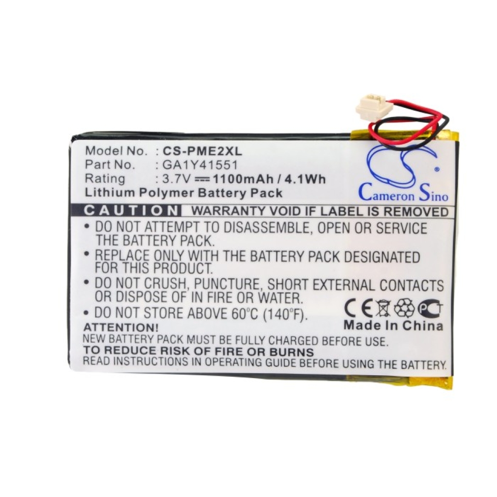 Batería de la tableta Palm Tungsten E2