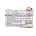 Batería de la tableta Palm Tungsten E2