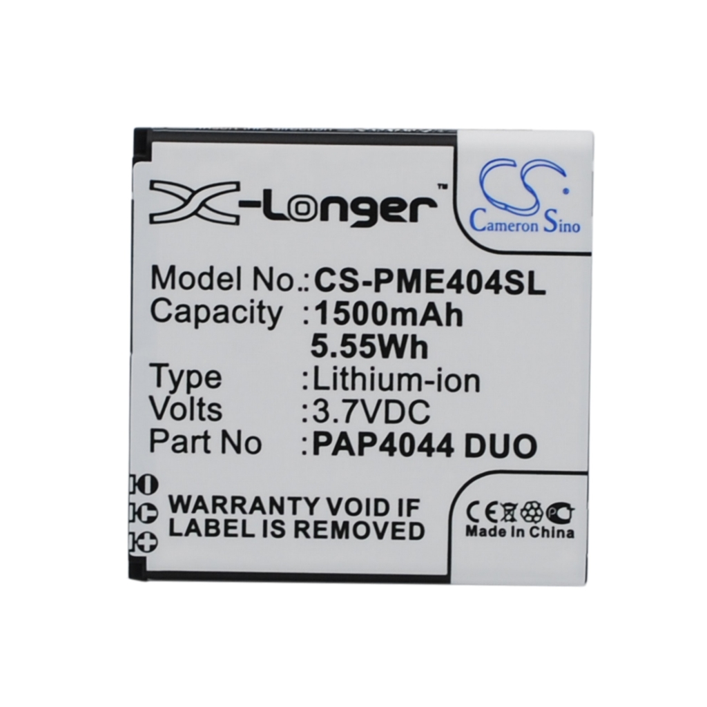 Baterías Sustituye PAP4044 DUO