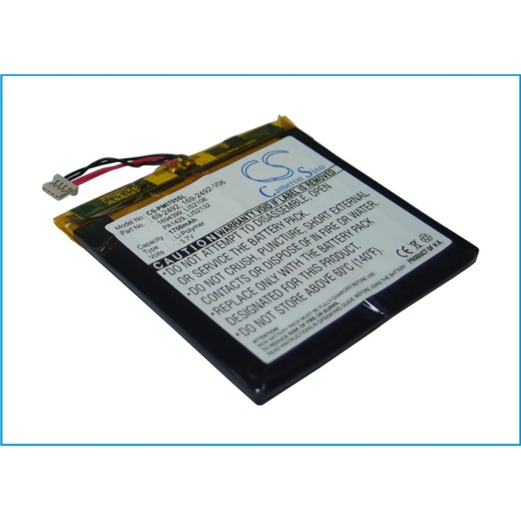 Batería de la tableta Palm CS-PMI705SL
