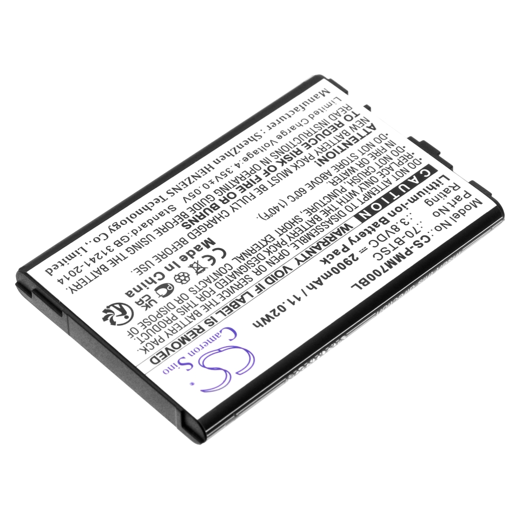 Batería de código de barras, escáner Point mobile CS-PMM700BL