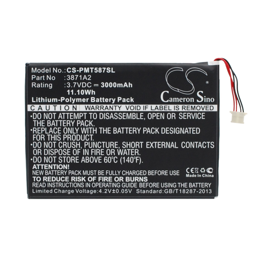 Batería de la tableta Prestigio CS-PMT587SL