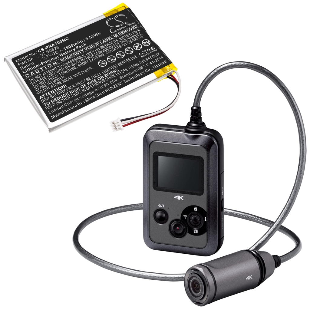 Batería de la cámara Panasonic CS-PNA100MC