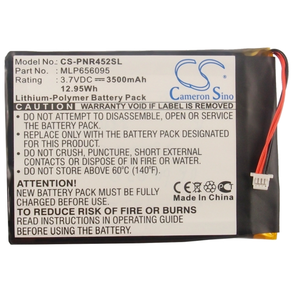 Batería de la tableta Pandigital CS-PNR452SL