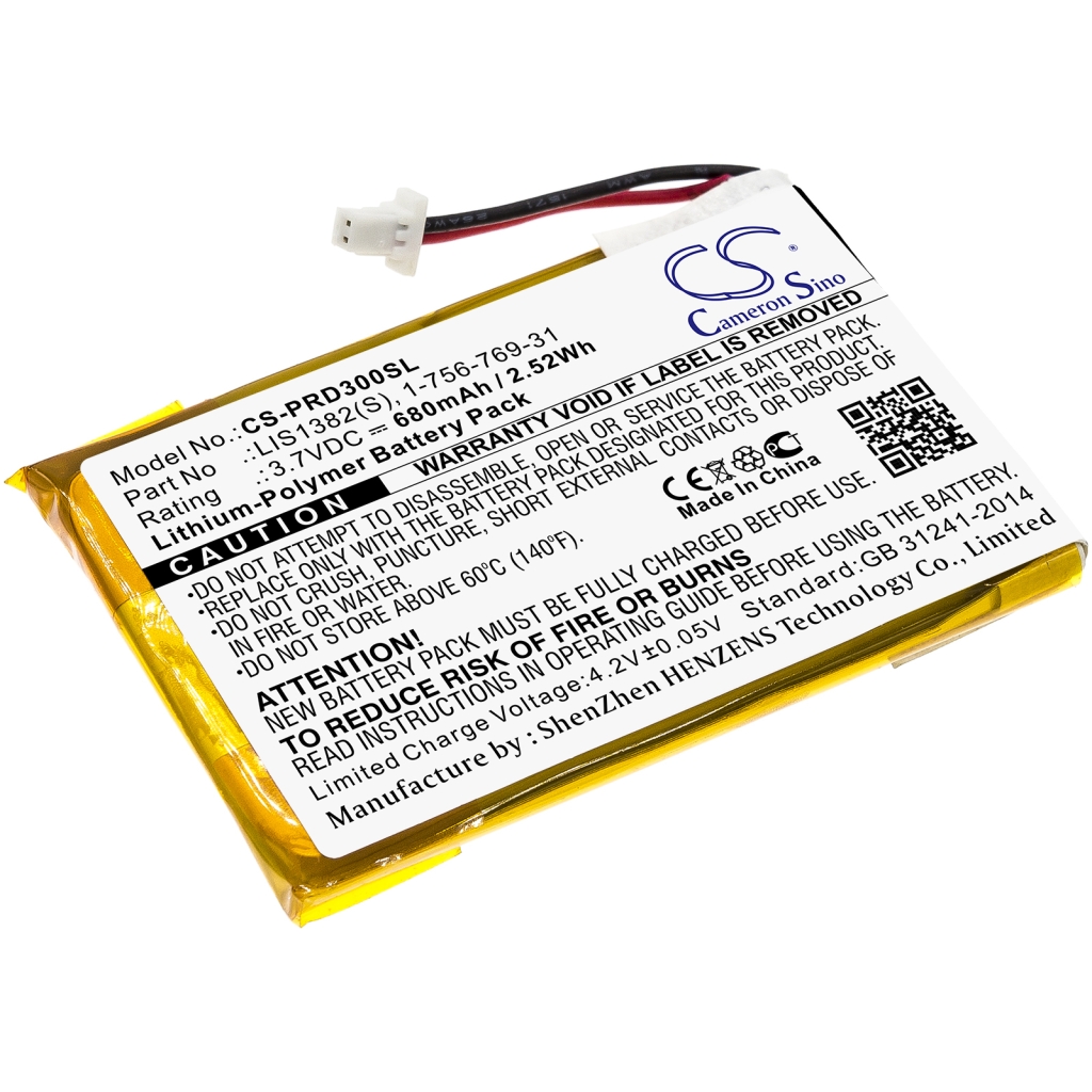 Batería Ebook, eReader Sony CS-PRD300SL