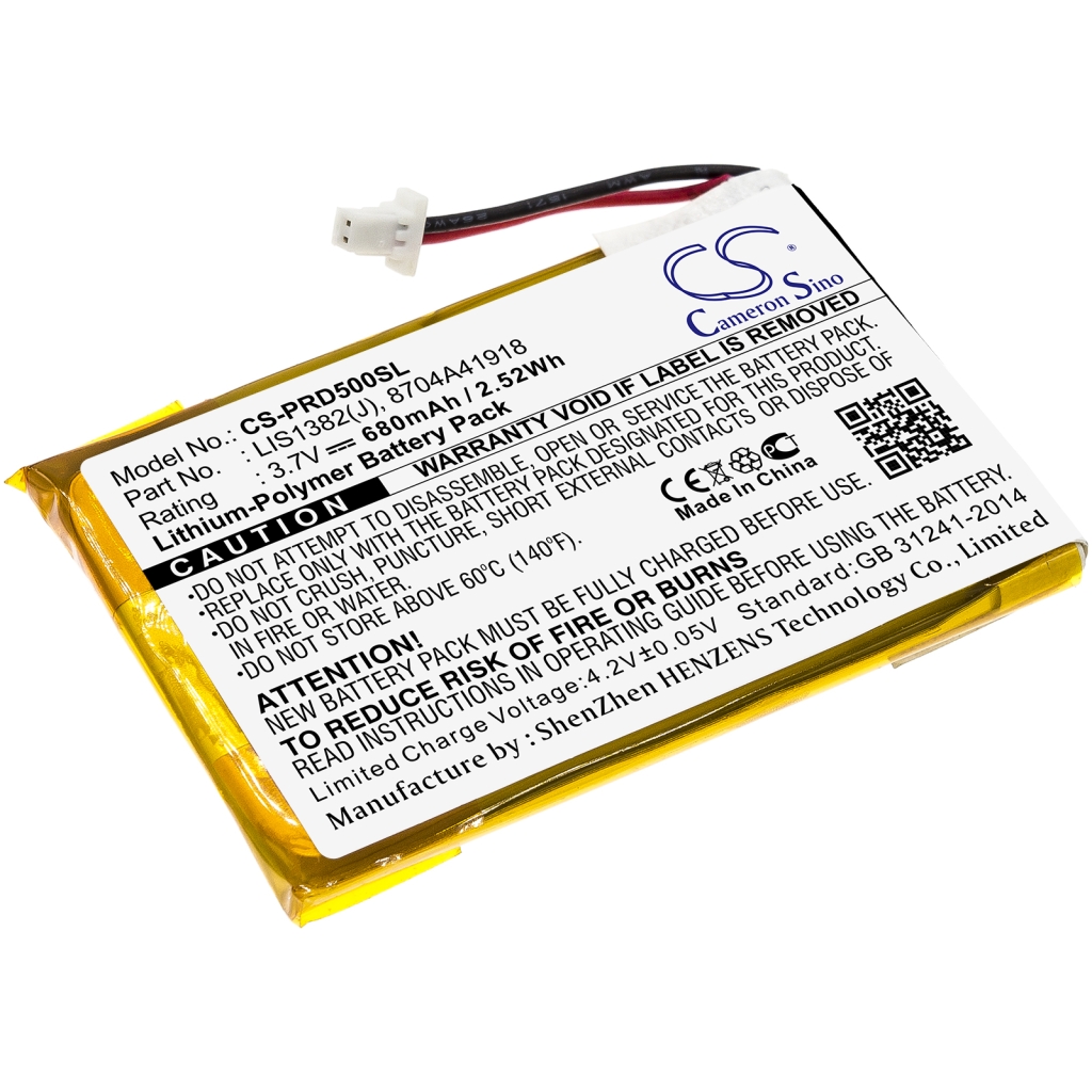 Batería Ebook, eReader Sony CS-PRD500SL