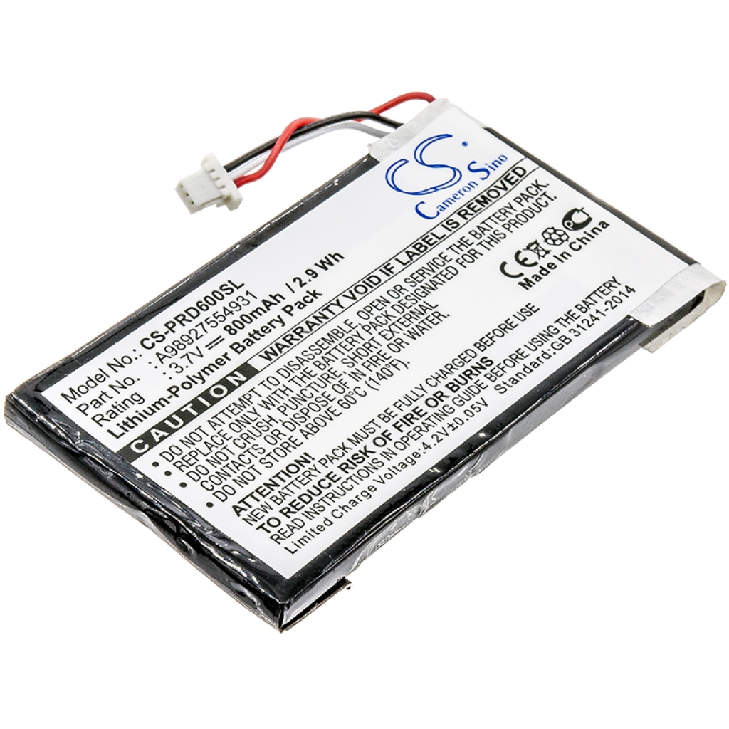 Batería Ebook, eReader Sony CS-PRD600SL
