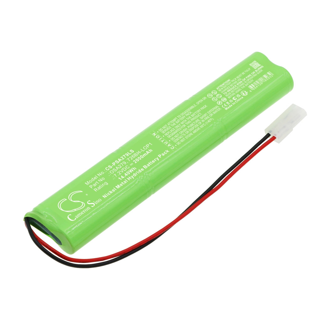 Batería de la cámara de seguridad del hogar Powersonic CS-PSA279LS