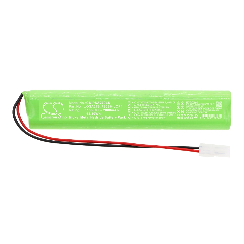Batería de la cámara de seguridad del hogar Powersonic CS-PSA279LS