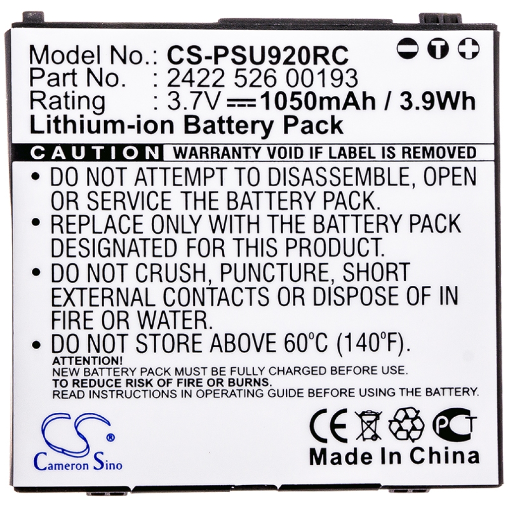 Batería del mando a distancia Philips CS-PSU920RC