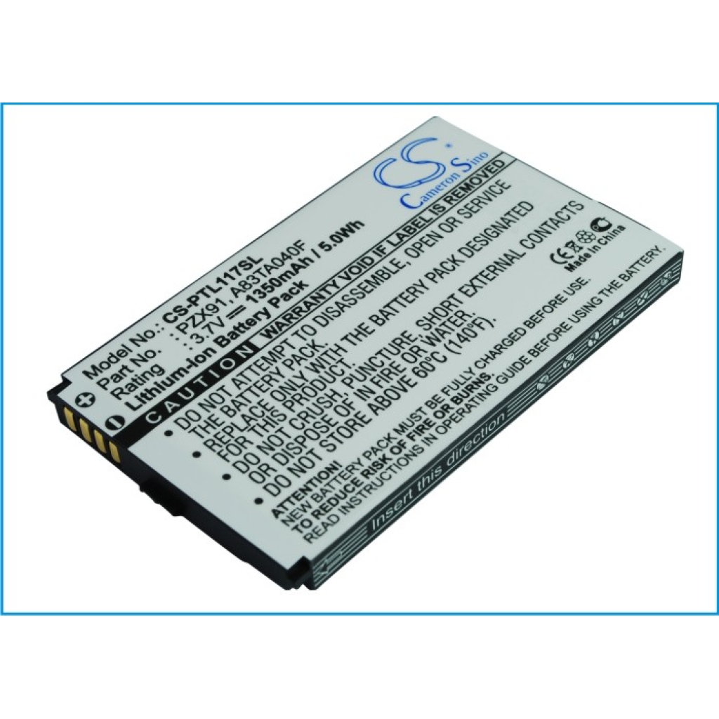 Batería del teléfono móvil Pharos PZX91