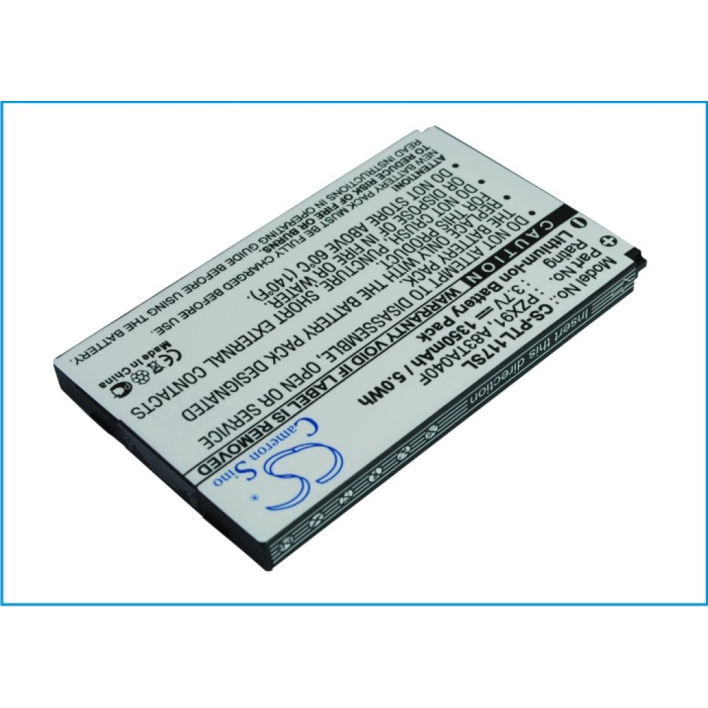 Batería del teléfono móvil Pharos PZX91