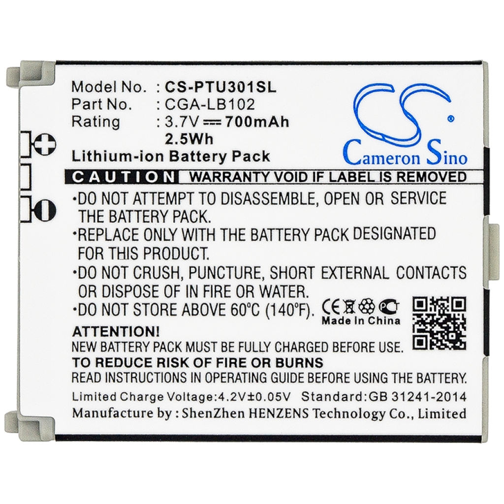 Baterías Sustituye CGA-LB102