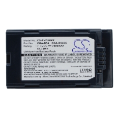 Reemplazo de batería compatible para Panasonic CGA-D54,CGA-D54S,CGA-D54SE,CGA-D54SE/1B,CGA-D54SE/1H...