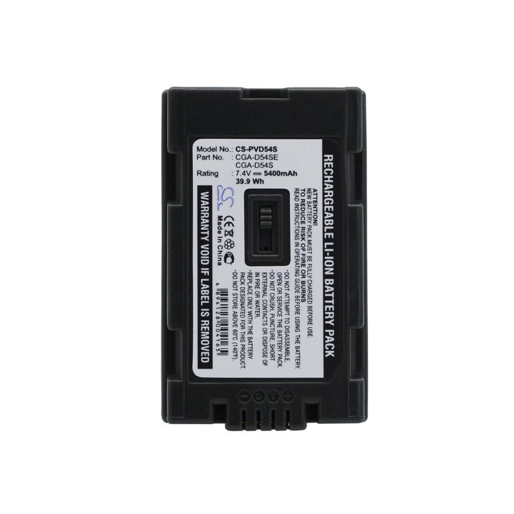Batería de la cámara Panasonic AG-DVC60E