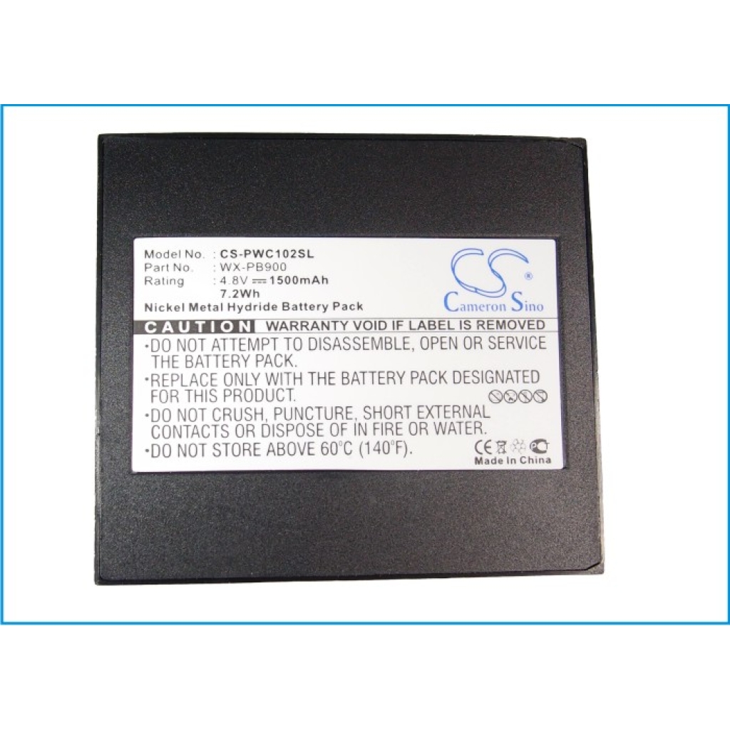 Baterías Sustituye WX-PB900