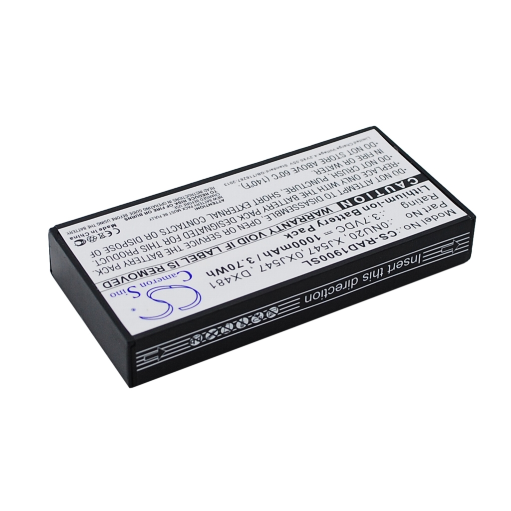 Batería para portátil DELL CS-RAD1900SL