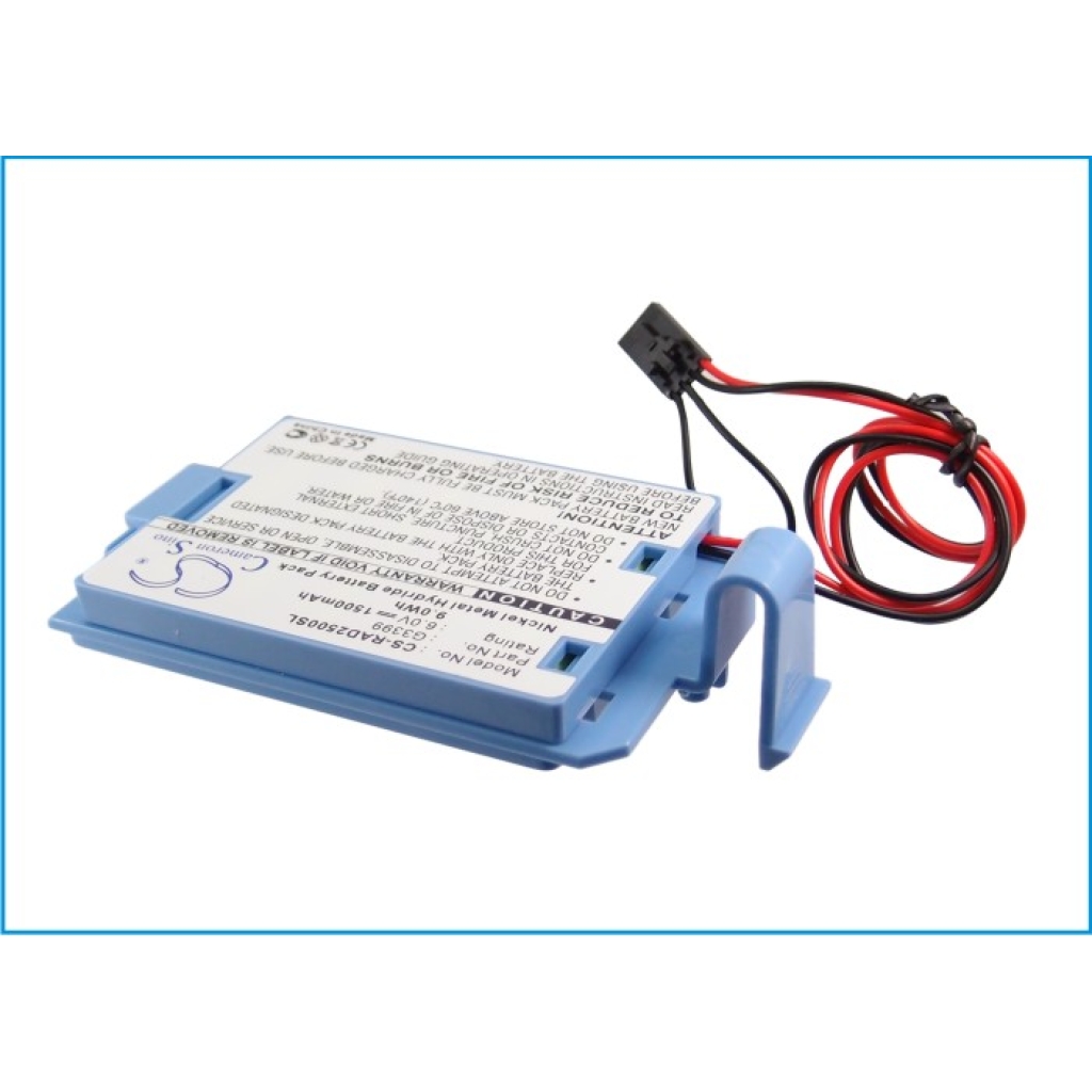 Batería para portátil DELL CS-RAD2500SL