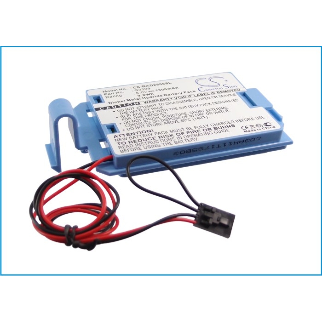 Batería para portátil DELL CS-RAD2500SL
