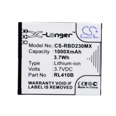 Reemplazo de batería compatible para Rollei RL410B