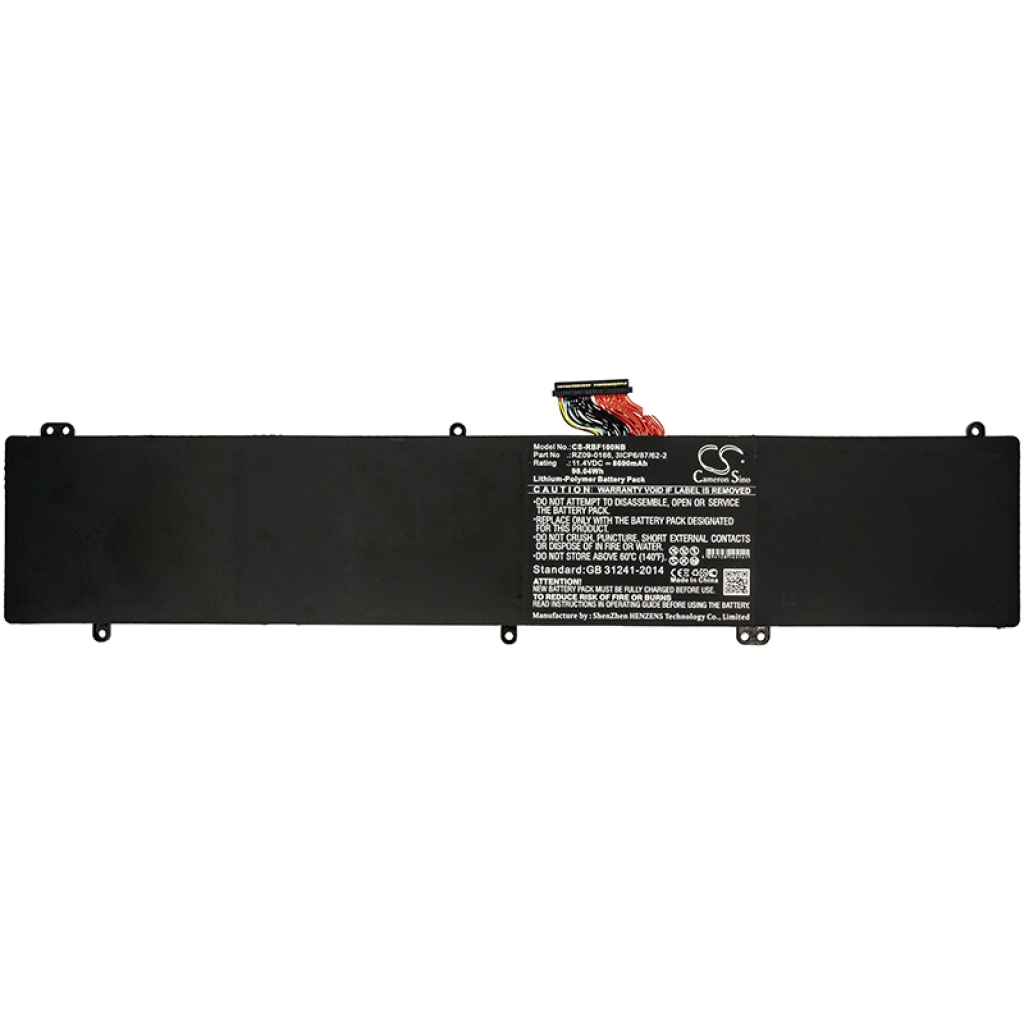 Batería para portátil Razer CS-RBF100NB