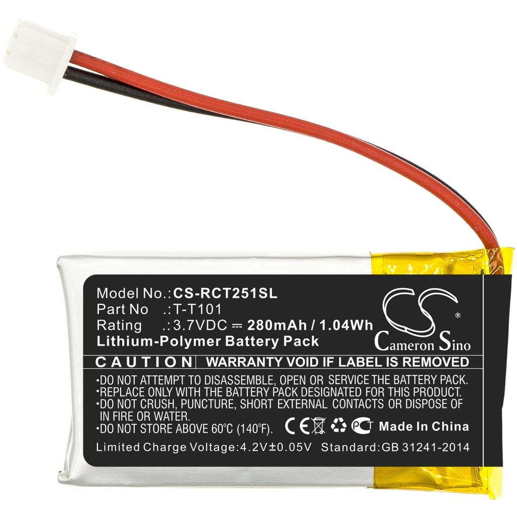 Batería para auriculares inalámbricos Rca CS-RCT251SL