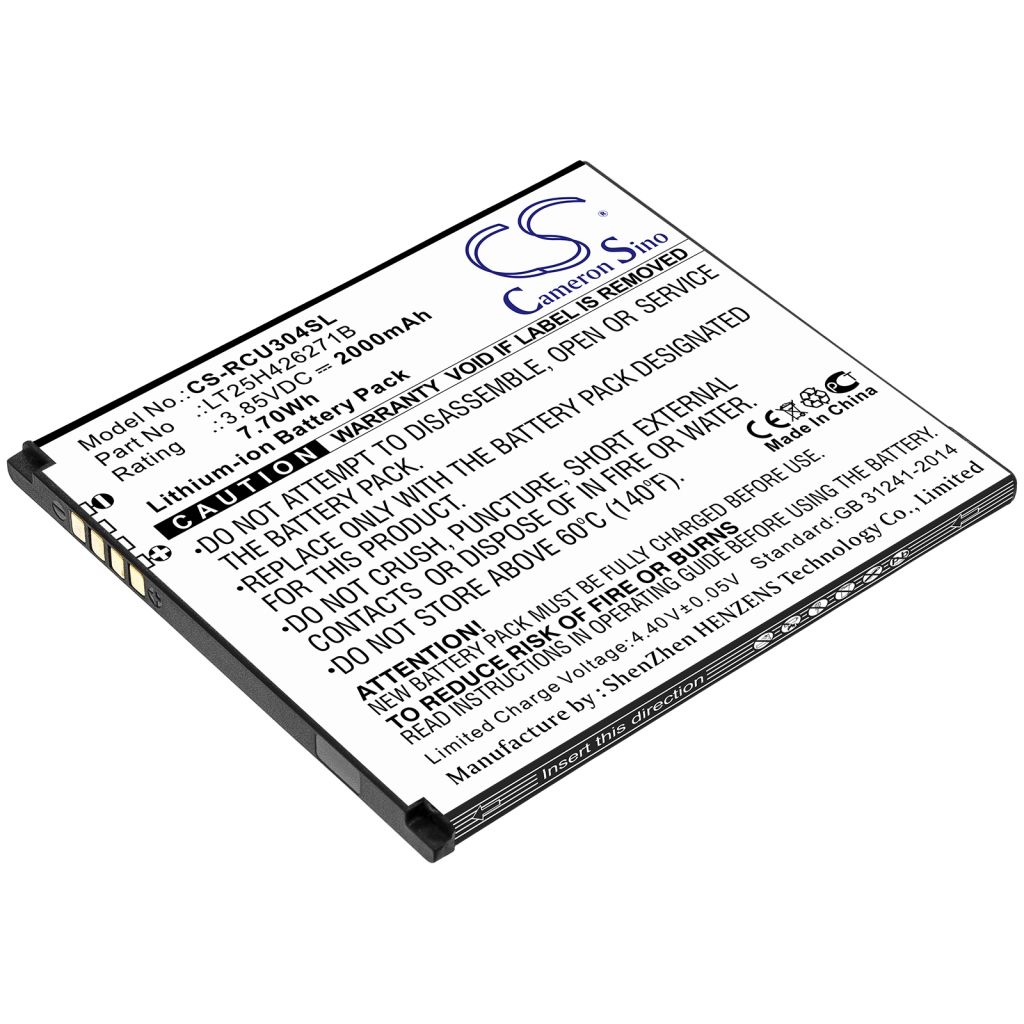 Batería del teléfono móvil BLU CS-RCU304SL