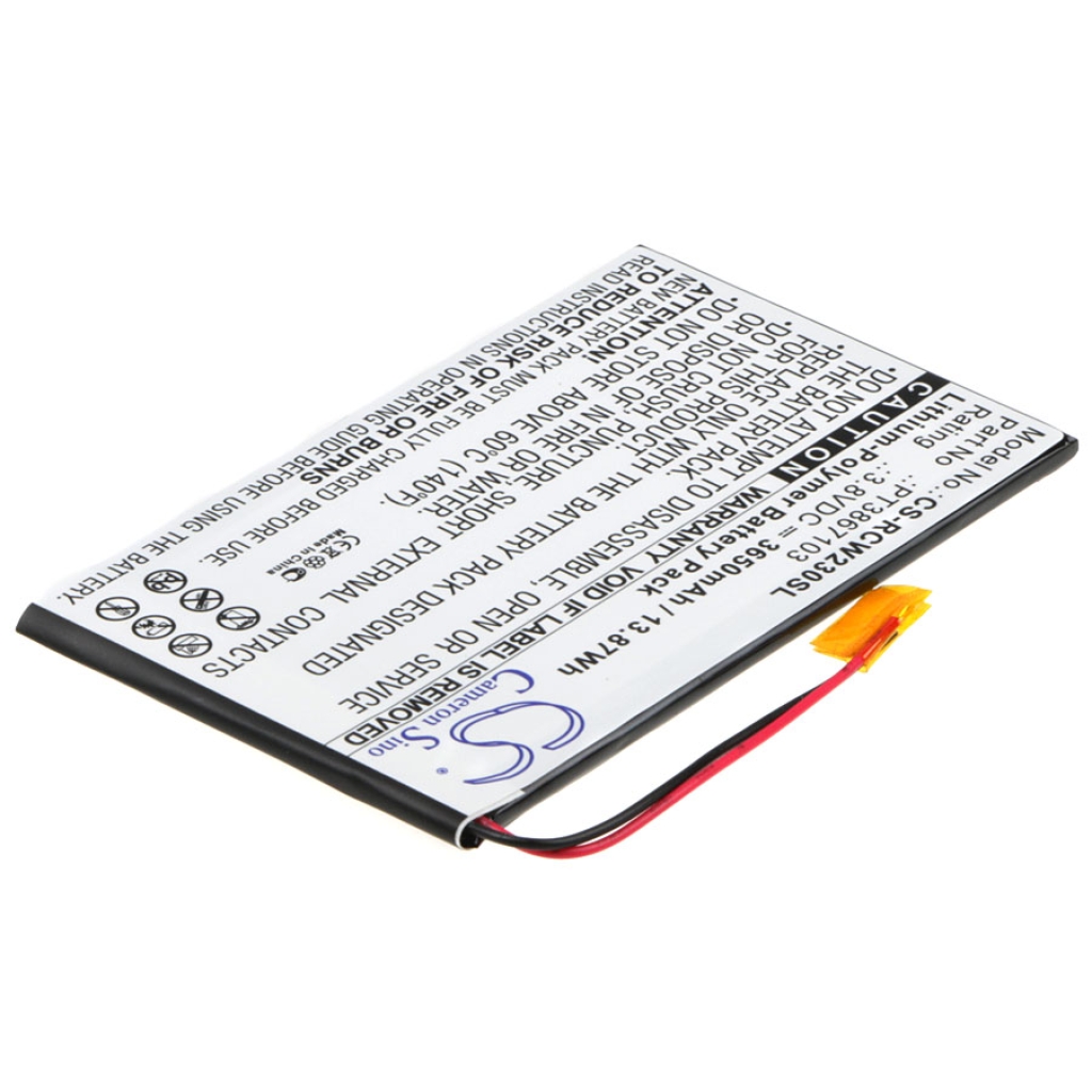 Batería de la tableta Rca CS-RCW230SL