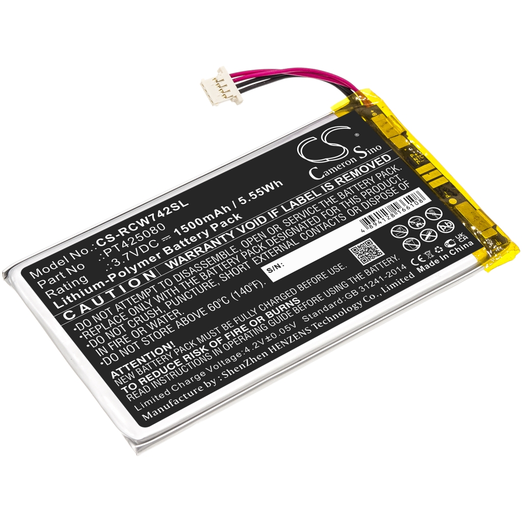 Batería de la tableta Rca CS-RCW742SL
