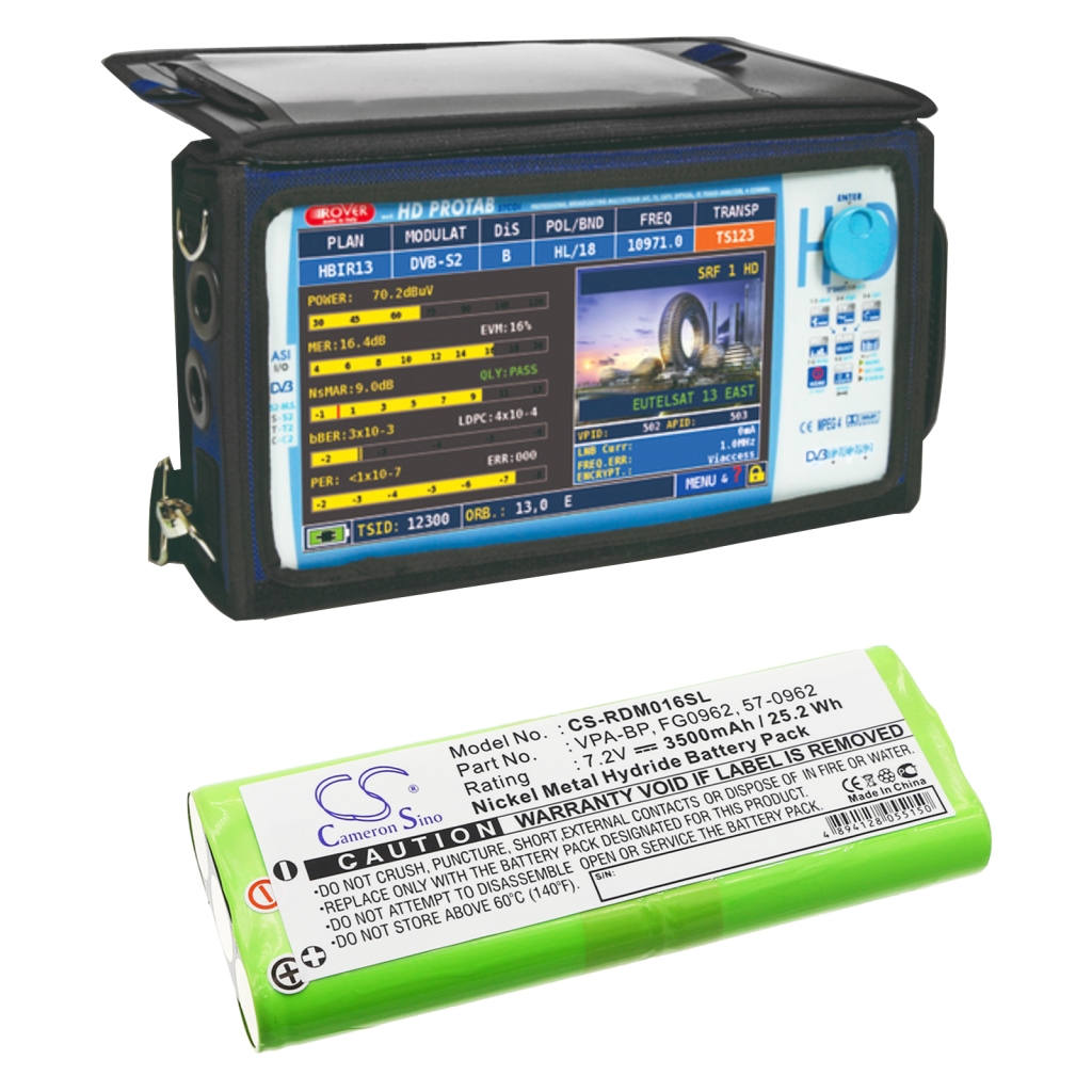Batería para herramientas eléctricas Rover HD DVB-C2