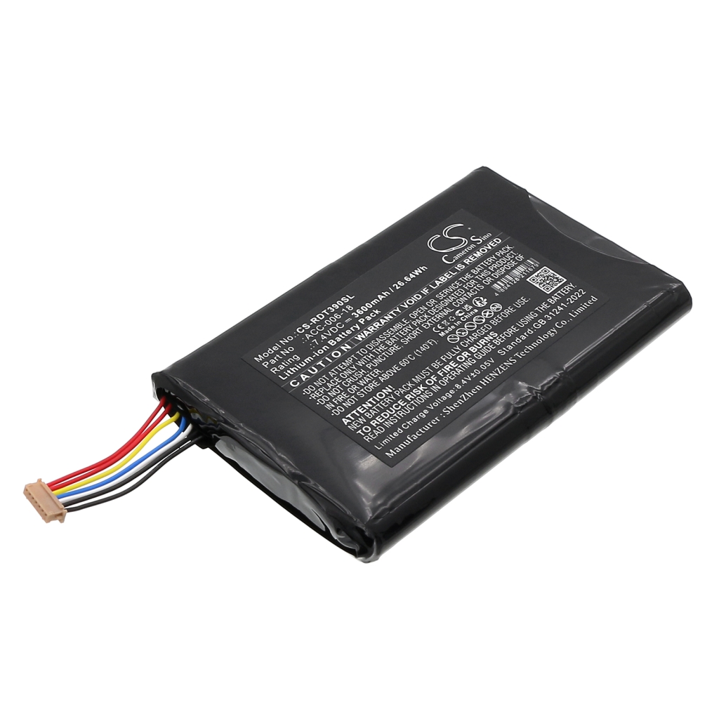 Batería de la tableta Dt research CS-RDT390SL