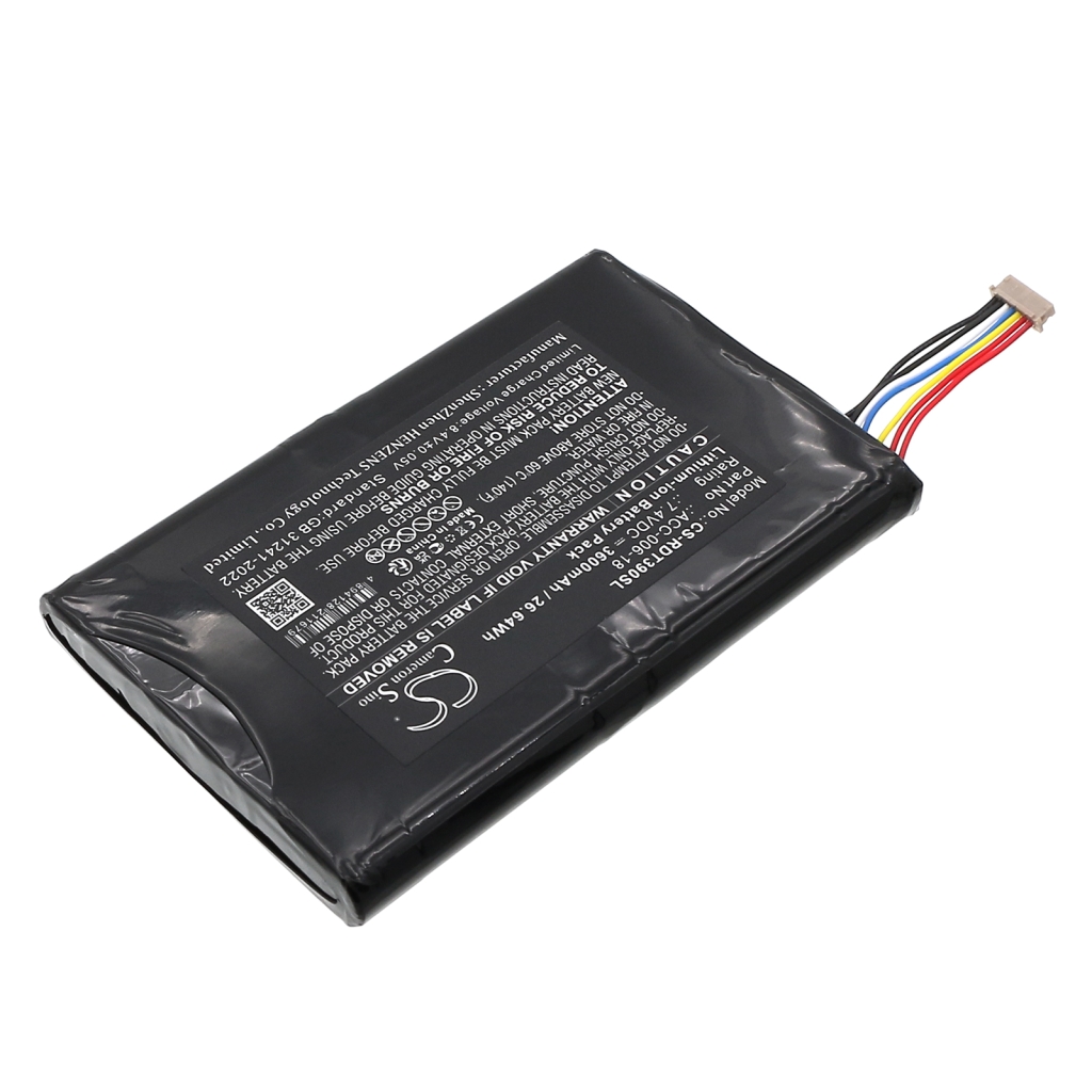 Batería de la tableta Dt research CS-RDT390SL