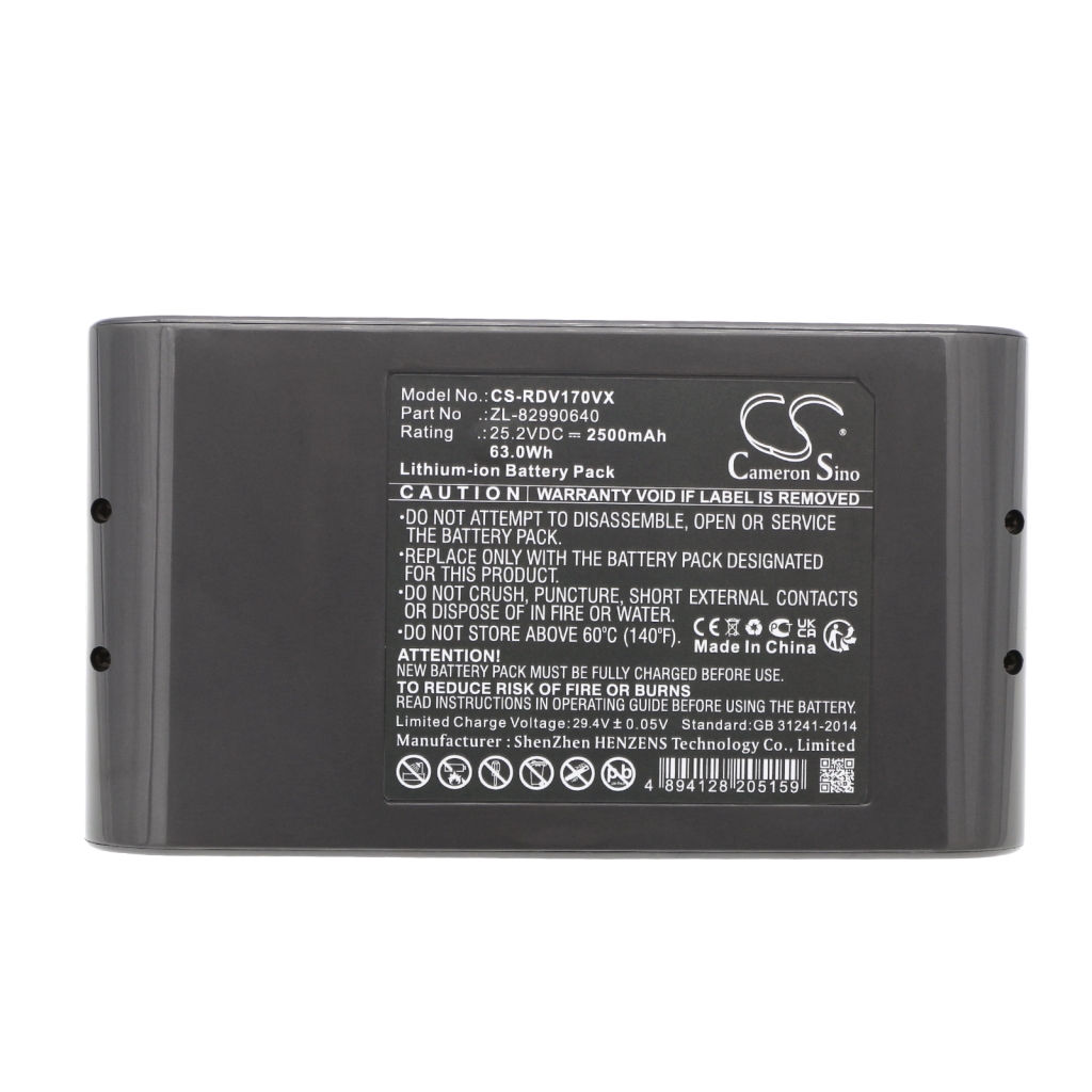 Batería de vacío Redroad CS-RDV170VX