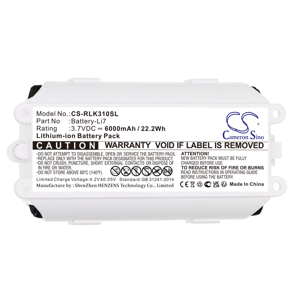 Batería de la cámara de seguridad del hogar Reolink CS-RLK310SL