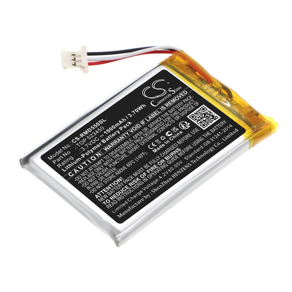 GPS, Batería del Navegador Rand mcnally CS-RMD550SL
