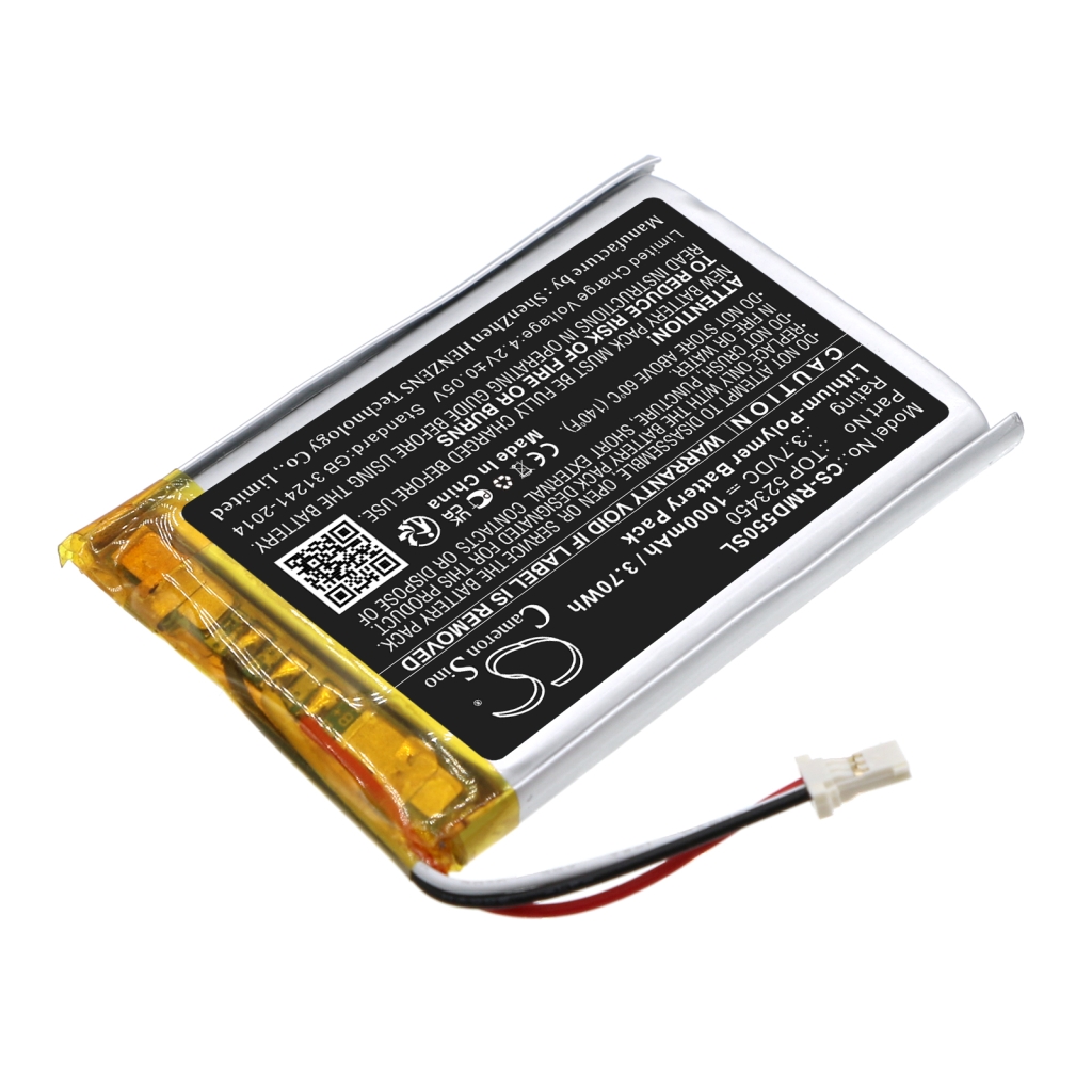 GPS, Batería del Navegador Rand mcnally CS-RMD550SL