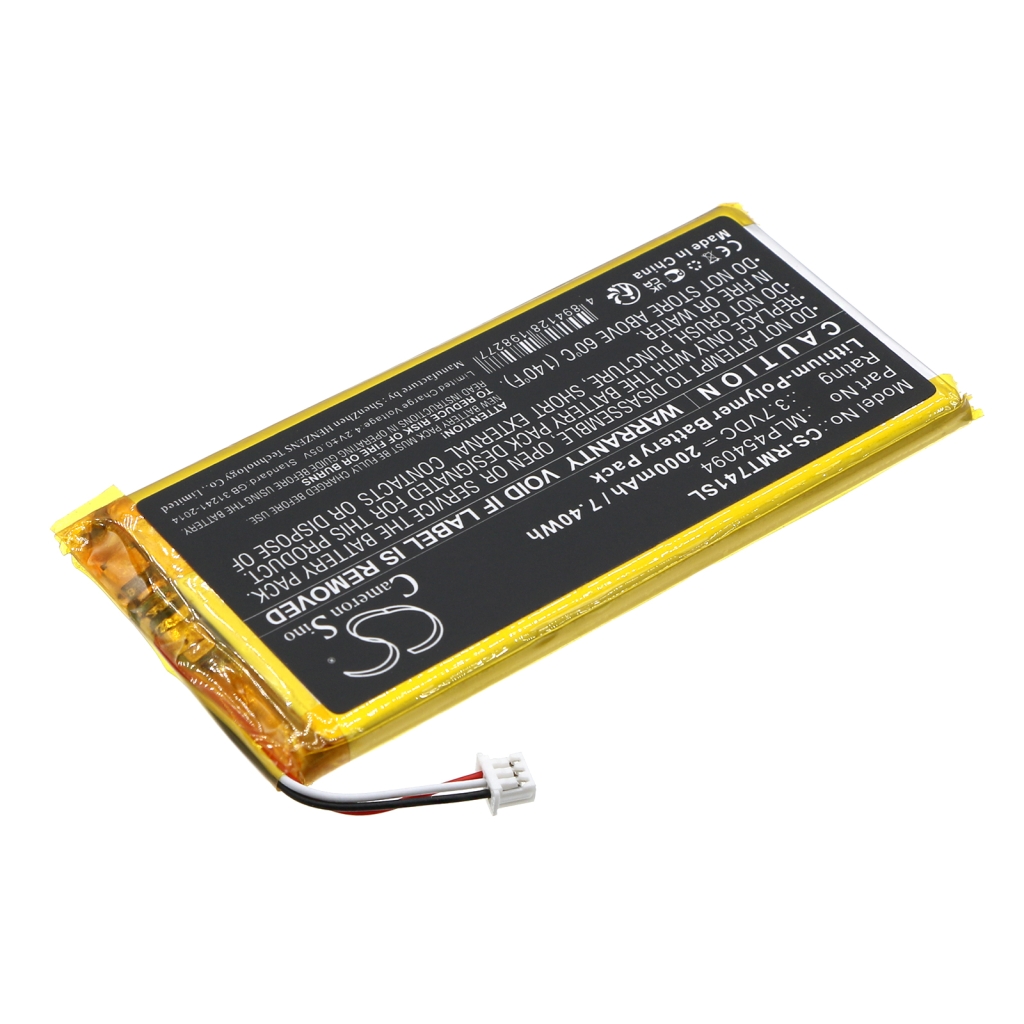 GPS, Batería del Navegador Rand mcnally CS-RMT741SL