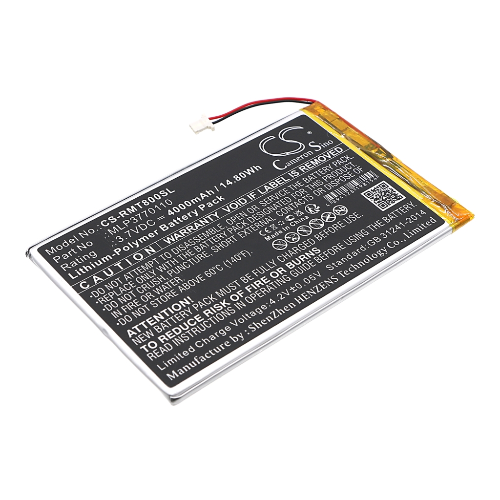 GPS, Batería del Navegador Rand mcnally CS-RMT800SL