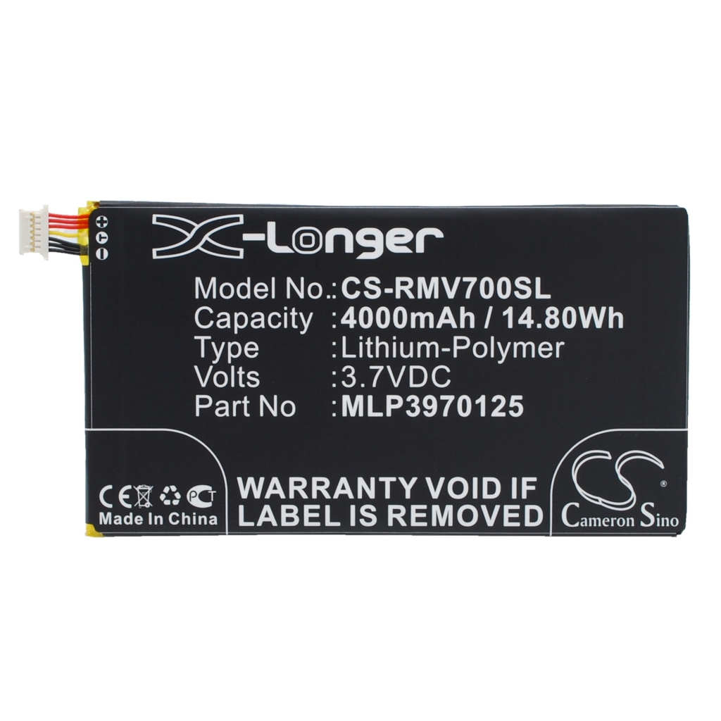 Batería de la tableta Verizon CS-RMV700SL