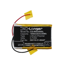 Reemplazo de batería compatible para Roberts D8110-21-00447