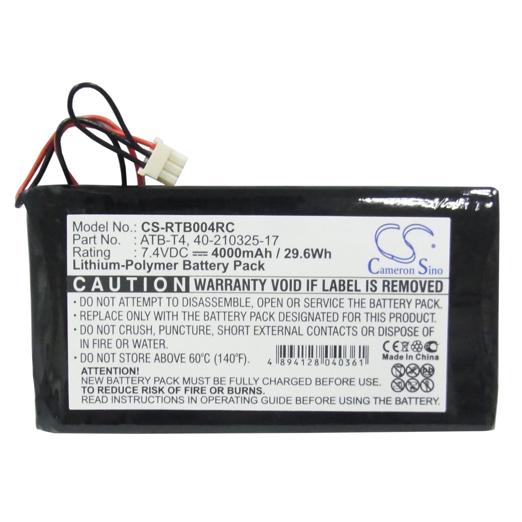 Batería del mando a distancia RTI CS-RTB004RC