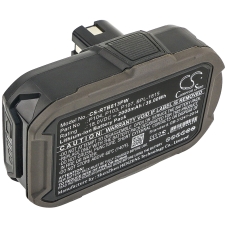 Reemplazo de batería compatible para Ryobi BPL-1815,BPL-1820G,BPL18151,BPL1820,P102...
