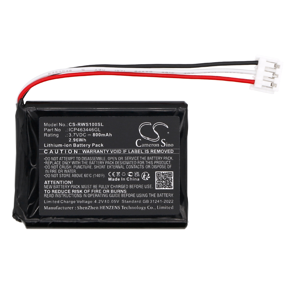 Batería del amplificador Red witch CS-RWS100SL