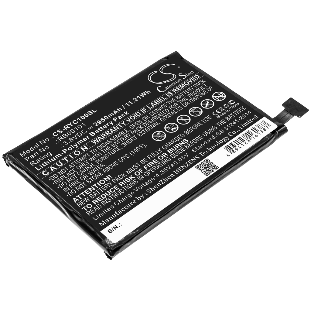 Batería del mando a distancia Ray enterprises CS-RYC100SL