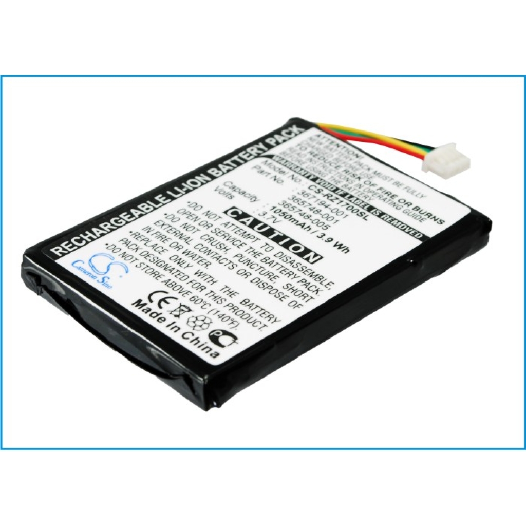 Batería de la tableta HP iPAQ RZ1710